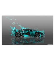 LAMBORGHINI SESTO KANVAS TABLO