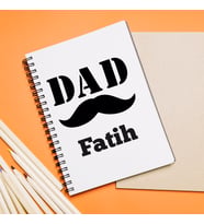 En İyi Baba Tasarımlı Defter Kişiye Özel