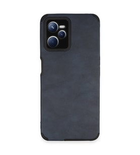 Realme C35 Kılıf Loop Deri Silikon - Lacivert
