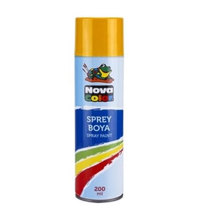 Nova Color Sprey Boya 200 ML Sarı NC-800