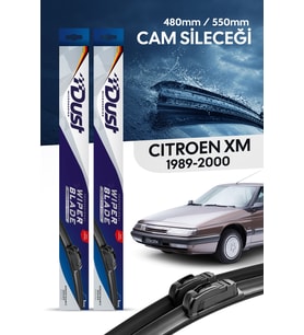Citroen XM Silecek Takımı 1989-2000 Uyumlu 480MM/550MM