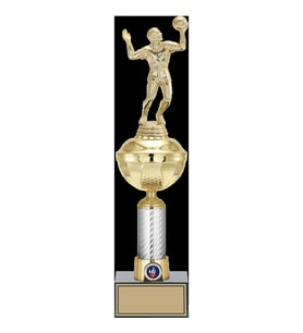 ODAK KUPA - Figürlü Kupalar - Voleybol Erkek Figürlü Kupalar FG-057 C - 41 cm