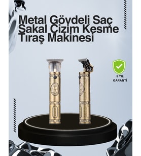 Kompakt Tasarımlı, Uzun Pil Ömürlü Saç Sakal Kesme Makinesi