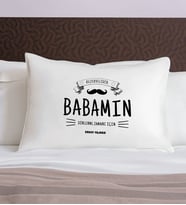 BK Gift Kişiye Özel Baba Temalı Pamuklu Yastık Kılıfı-6 50x70cm, Babaya Hediye, Babalar Günü Hediyeleri