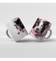 Baskılı Kupa Bardak Sevimli Köpekler - 15