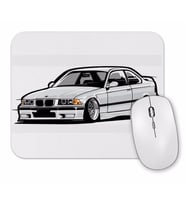Bmw  Stanced Out E36 Mouse Pad