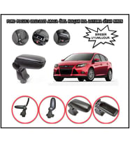 FORD FOCUS 3 2012-2015 ARACA ÖZEL KOLÇAK KOL DAYAMA SİYAH NIKEN (Siyah - Beyaz)