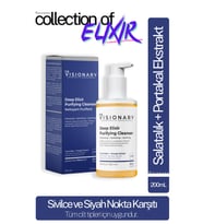The Visionary Sivilce/Akne, Siyah Nokta Karşıtı, Arındırıcı Tüm Cilt Tipleri için Yüz Temizleme Jeli 200 mL