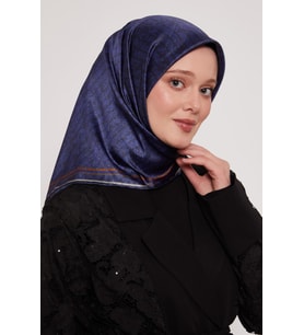 Levidor Kristal Eşarp - 06130 (Lacivert)