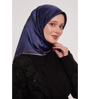 Levidor Kristal Eşarp - 06130 (Lacivert)