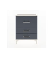 Arges Komodin 3 Çekmeceli 60x30x80 Aytaşı-Antrasit