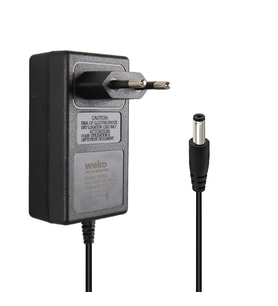 Weko 8.4 Volt 2 Amper 5.5x2.5mm Uçlu Priz Tip Kırmızı Yeşil Ledli Yerli Üretim Akü Şarj Adaptörü Cihazı