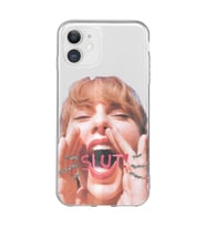 Iphone 11 Uyumlu Taylor Swift Tasarımlı Şeffaf Telefon Kılıfı