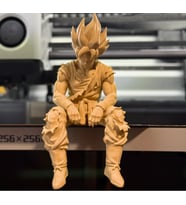 Goku Yorgun Savaşçı – Dekoratif Raf ve Masa Kenarı Anime Figürü