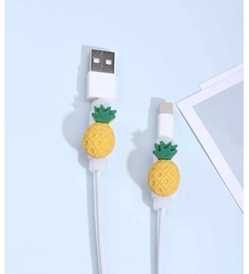 Hardal Rengi Ananas Kablo Koruyucu