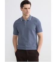 LCW Vision İndigo Polo Yaka Erkek Tişört