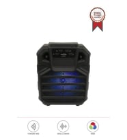 Torima GTS-1397 Siyah 6,5 inc RGB Ledli Taşınabilir Bluetooth Hoparlör Parti Speaker