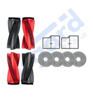 Roborock Saros 10- Saros 10R Uyumlu 2 Ana Fırça 2 Filtre 4 Mop PKT-iasgf0000865