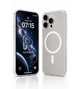 Şeffaf Mika Sararmaz Sert Magsafe Kılıf iPhone 11 Pro