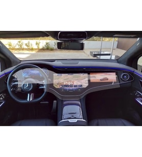 Mercedes EQS 580 Ekran Koruıyucu Şeffaf Nano Tam Kaplama