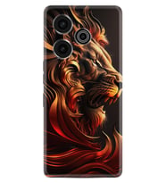 Pova 6 Pro (LI9) Kılıf Boutique Baskılı Resimli Süper Arslan Pcode -072