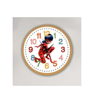 bilge Tasarım Çocuk odası Duvar Saati 30 x 30 CM (Karışık)