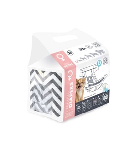 M-Pets Dıapers Dişi Köpekler İçin Külot (Xs) 10Lu 10116599