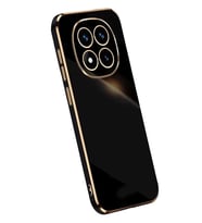 Newface Xiaomi Redmi Note 14 Pro Plus Kılıf Volet Silikon - Siyah