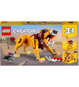 LEGO 31112 Creator Serisi Vahşi Aslan