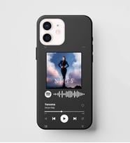 Spotify Tasarımlı Siyah Premium Telefon Kılıfı (Tüm Telefon Modelleri Mevcuttur).