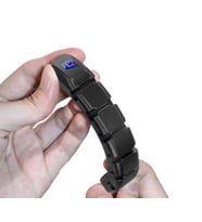 ApolloBell ACP01-020 AB 7 yuvalı bilgisayar kablo klipsi ve silikon kablo tutucu düzenleyici.