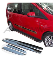 Courier Krom Kapı Çıtası Takımı 4Prç Paslanmaz Çelik