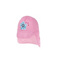 KİTTİ 2140-01 KIZ ÇOCUK GÜNEŞ KORUMALI ŞAPKA (Pembe)