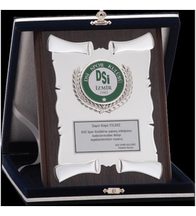 ODAK KUPA - Ahşap Plaketler - PL-037 B - 15x20 cm
