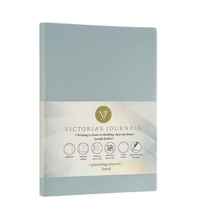 Victoria's Journals Smyth Esnek Kapak 14x20 96 Yaprak Planlayıcı Defter Mavi 1039