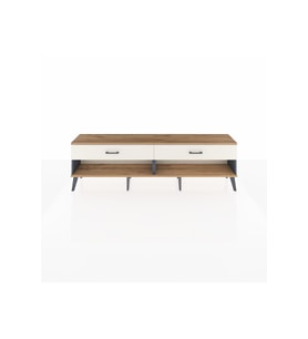Arges TV Ünitesi 2 Çekmeceli  176x30x51 Antrasit-Çam/Aytaşı