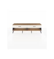 Arges TV Ünitesi 2 Çekmeceli  176x30x51 Antrasit-Çam/Aytaşı