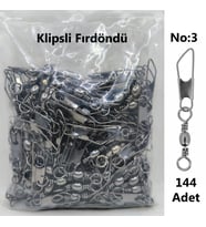 Effe No:3 Klipsli Fırdöndü 144 Adet