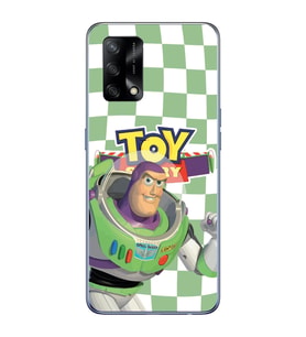 Oppo A74 Uyumlu Toy Story Buzz Desenli Şeffaf Telefon Kılıfı