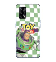 Oppo A74 Uyumlu Toy Story Buzz Desenli Şeffaf Telefon Kılıfı