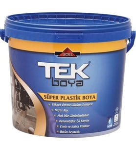 TEK SÜPER PLASTİK BOYA BEYAZ 20 KG