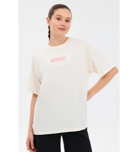 Skechers Oversize Graphic Kadın Tişört