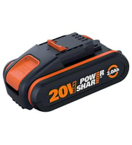 WORX WA3551 20Volt 2.0Ah. Li-ion PowerShare Yedek Akü