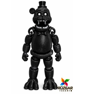 Fnaf Five Nights at Freddy's Shadow Freddy Fnaf Eklemli Oyuncak