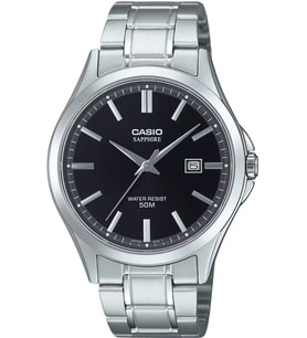 CASIO MTS-115D-1AVDF SAFİR CAM ÇELİK ERKEK KOL SAATİ