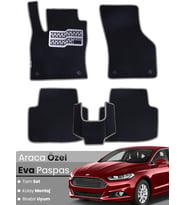 FORD MONDEO (2015-2022) Uyumlu EVA Paspas Tam Set–Araca Özel,Su Geçirmez,Kolay Montaj