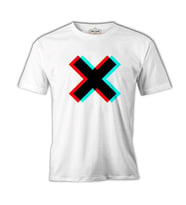 X by Colors Beyaz Erkek Tshirt