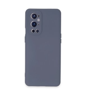 One Plus 9 Pro Kılıf Nano İçi Kadife Silikon - Gri