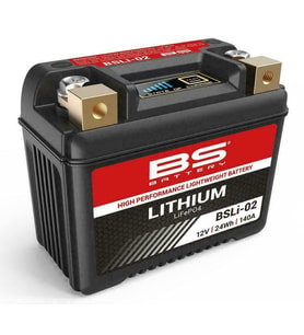 Bs Bsli-02 2016-2022 Vespa GTS 125 Uyumlu Akü Lityum Akü