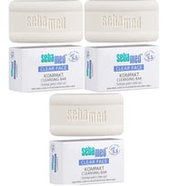 Sebamed Clear Face Kompakt Yüz Temizleme  Barı Sabun Sivilceye Yatkın Cilt 100GR (3 Lü Set)